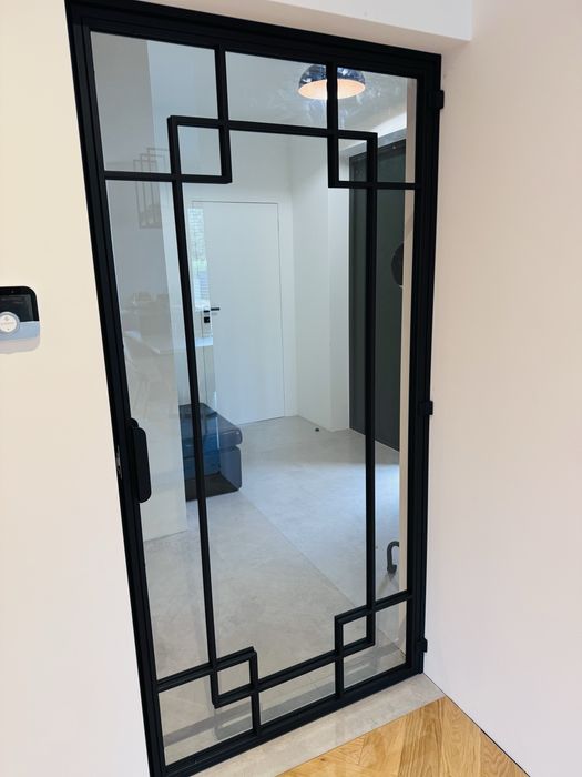 Drzwi loftowe, ścianki szklane zabudowy w stylu loft. W 3 tygodnie!