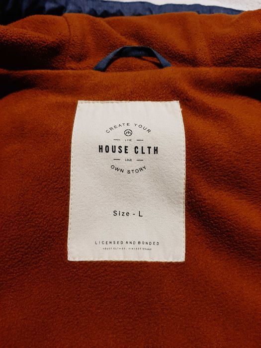 Kurtka niebieska/brązowa/czarna HOUSE