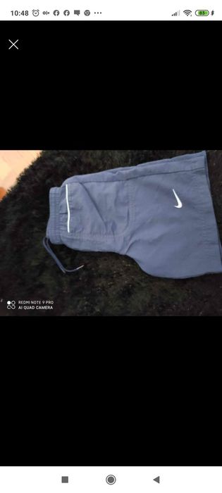 calções Nike azuis