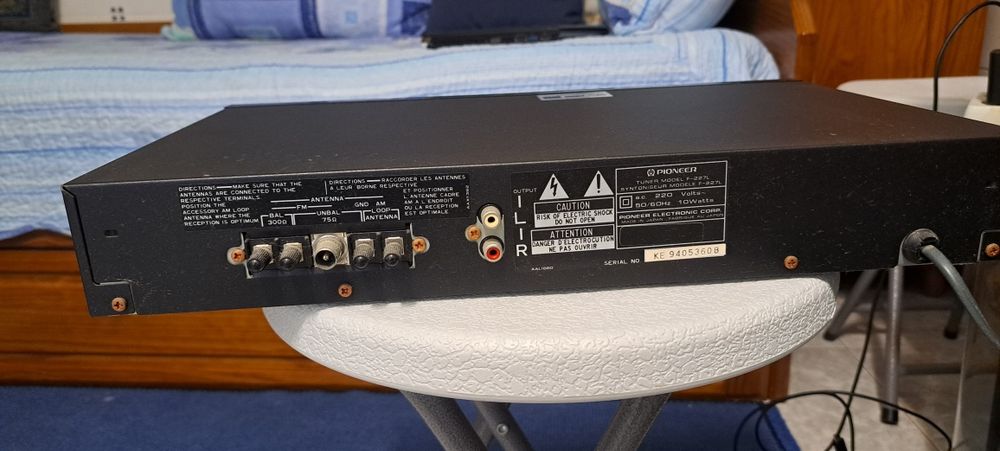 Radio Pioneer a funcionar em perfeito estado