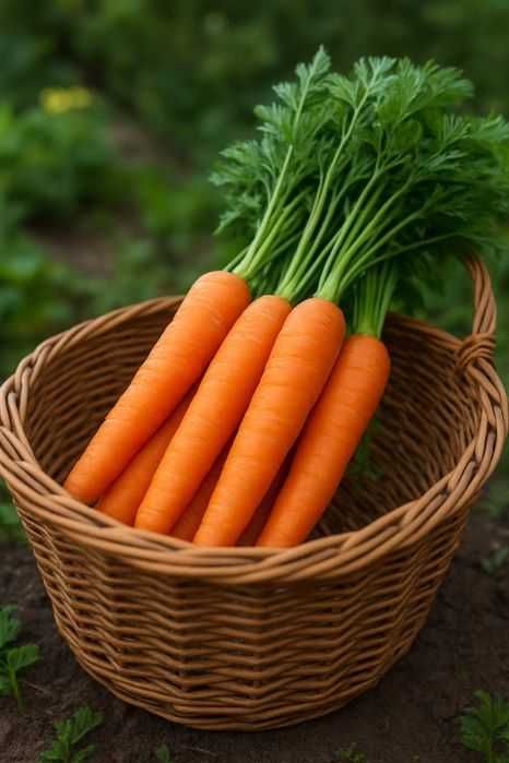 Marchew z własnego ogrodu ekologiczne bez chemii