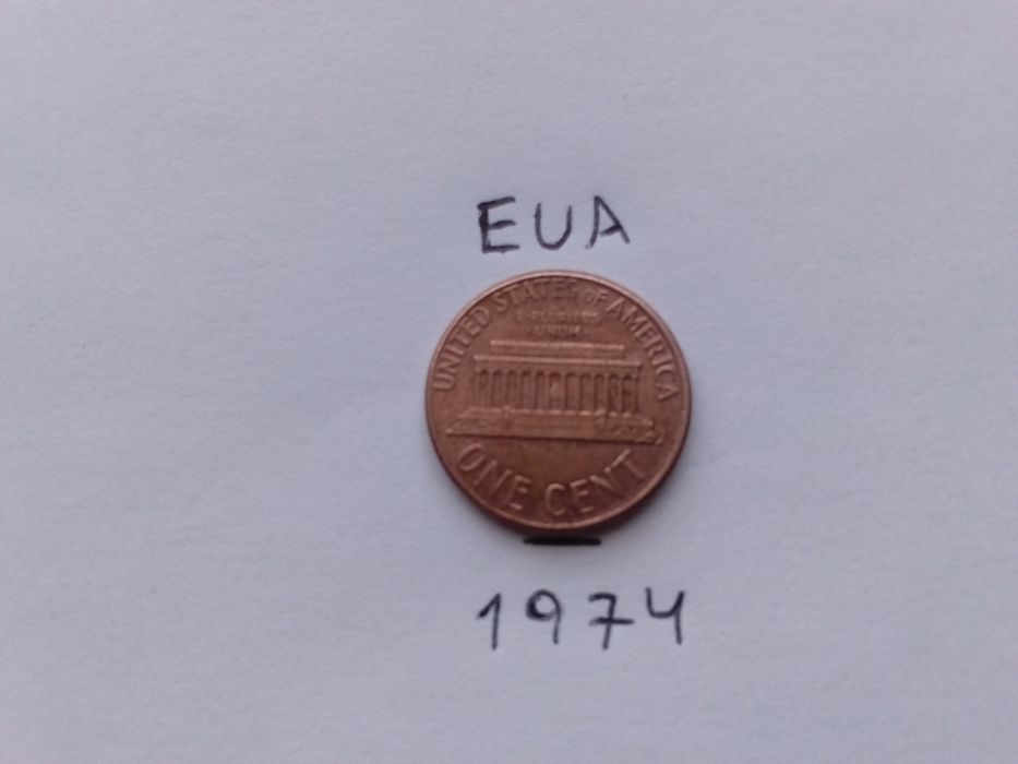 Moeda 1974 Estados Unidos One cent