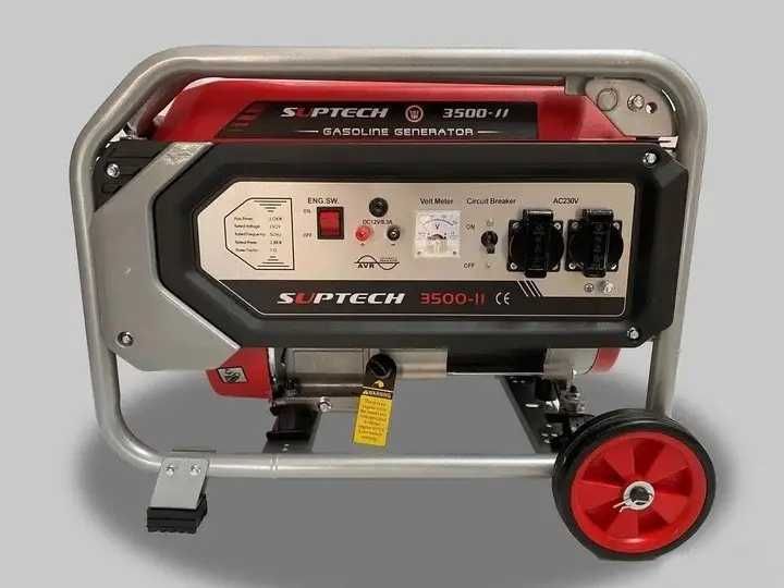 Генератор SUPTECH 3500-II Max (3 кВт) Литва Бензиновий, однофазний