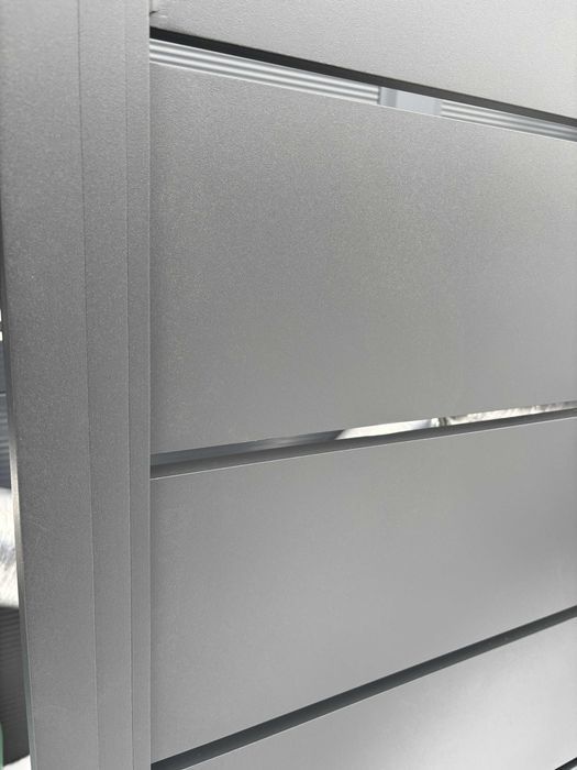 Brama przesuwna i furtka z aluminium