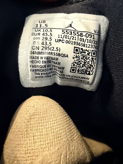Nike Air Jordan 1 Low Tripple Black