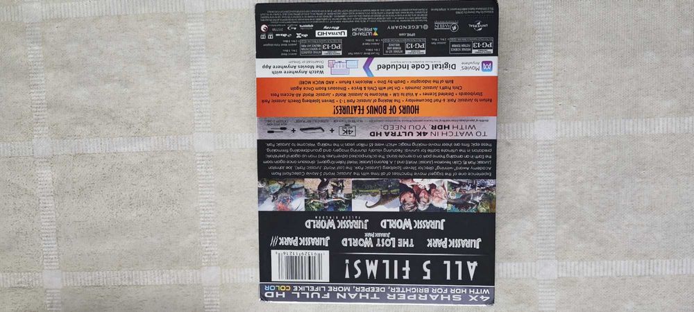 Filmes Blu-Ray e 4K, como novos.