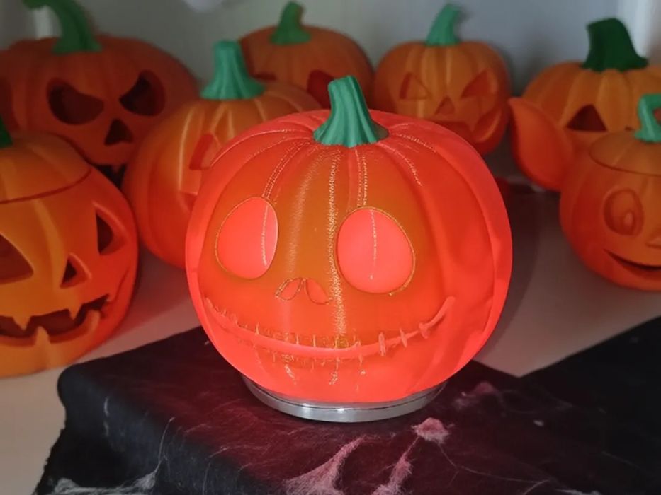 Jack Skellington Pumpkin Halloween Decoration