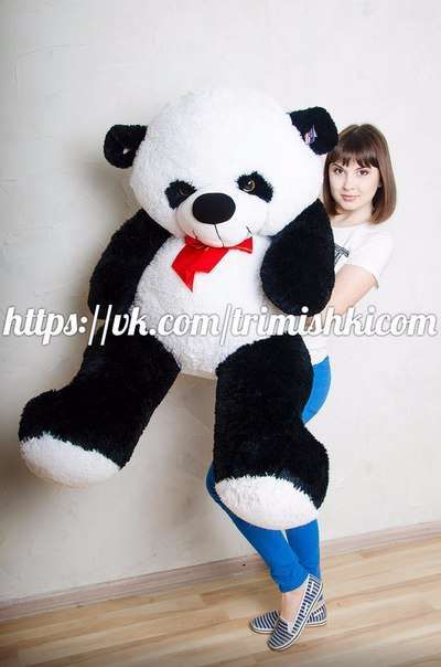 Плюшева панда Рональд 160 см!