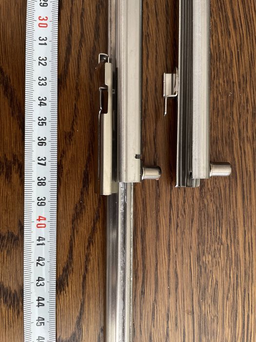 Prowadnice teleskopowe do piekarnika