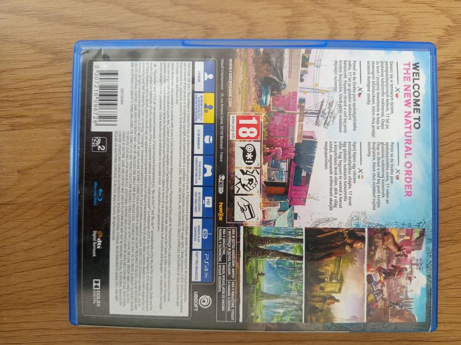 Gry ps4 FarCry New Down i Watch Dogs 2