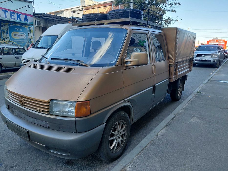 Продам Фольцваген Т4 дубль кабіна