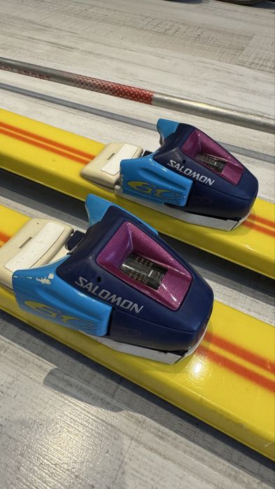 Narty SALOMON X-Free 600  wiązania Salomon kijki  190 cm
