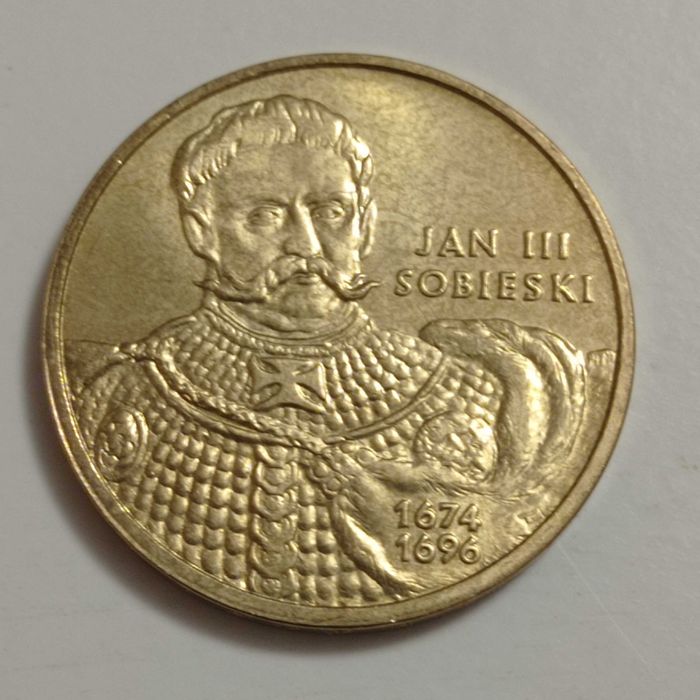 Moneta 2 złote Jan III Sobieski