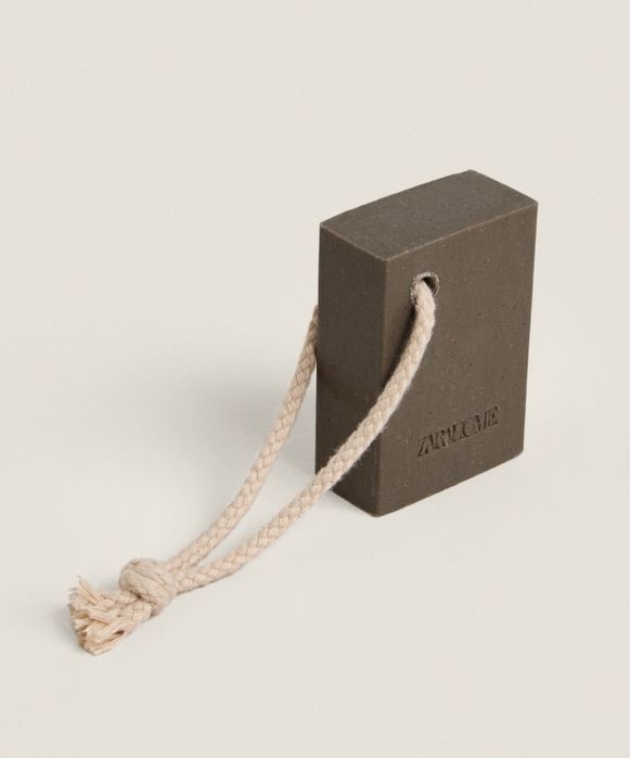 (250 G) Sabonete LEATHER AMBER Zara Home NOVO