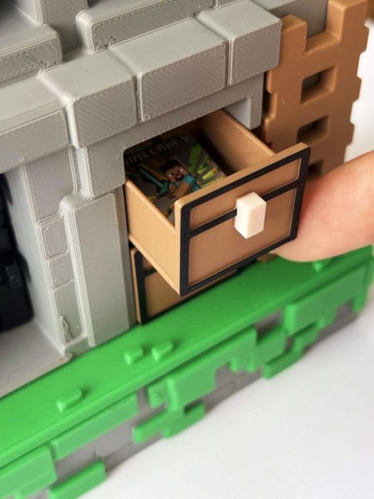 Стенд Minecraft Rockhaven‼️полочка для фігурок  Майнкрафт Кіндер Джой