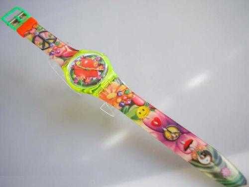 De Coleção: Swatch 1996 "Love, Peace And Happiness" by Micha Klein