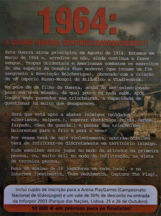 Jogos PC - IRON STORM, duplo, como novo