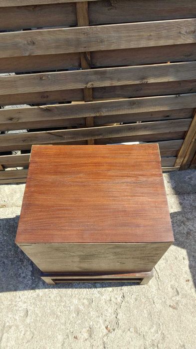 Komoda szafka nocna kolonialna drewniana unikatowa