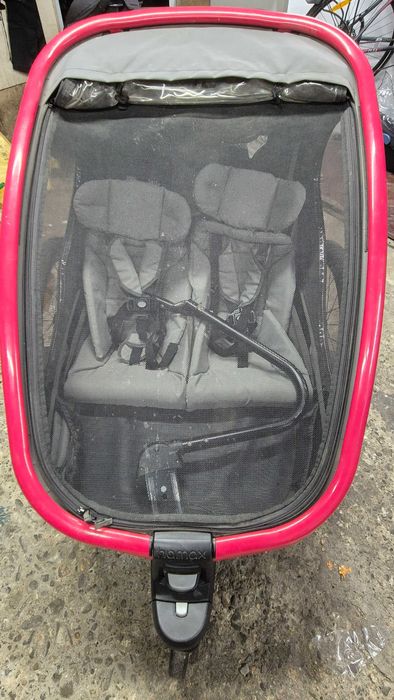 PRZYCZEPKA ROWEROWA HAMAX Outback Twin gondola, spacerówka