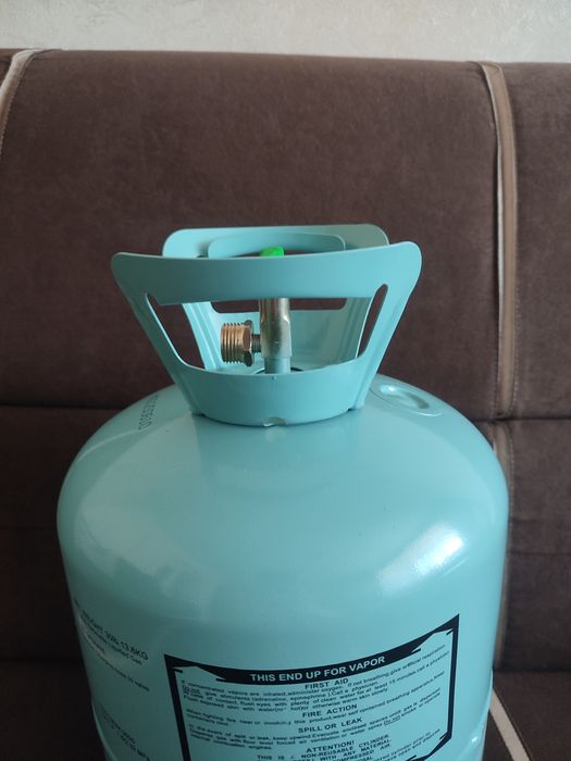 Балон з фріону перероблений під пропан