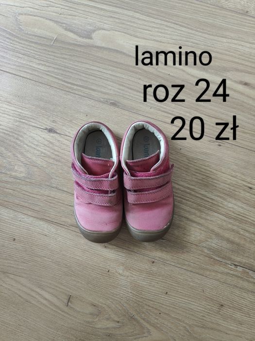 Półbuty skórzane rozmiar 24, lamino