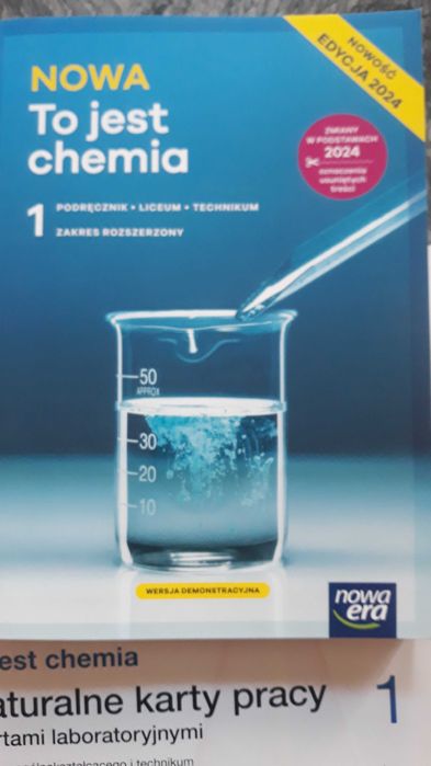 To jest chemia 1 zakres rozszerzony i karty pracy zestaw nowa era1 i 2