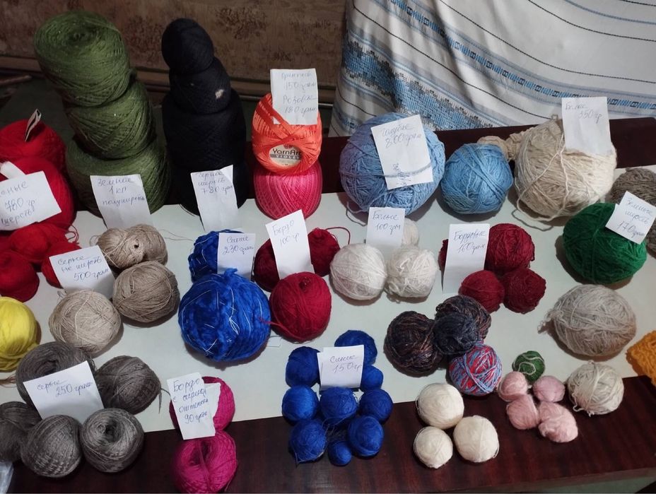 Пряжа для ручного вязання