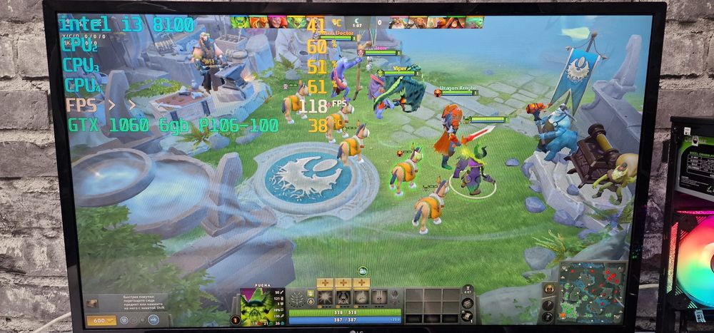 6gb video Игровой Пк Dota2 Cs2 WoT GtaV