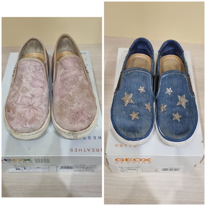 Дитячі/детские мокасіни/мокасины, сліпони/слипоны Geox