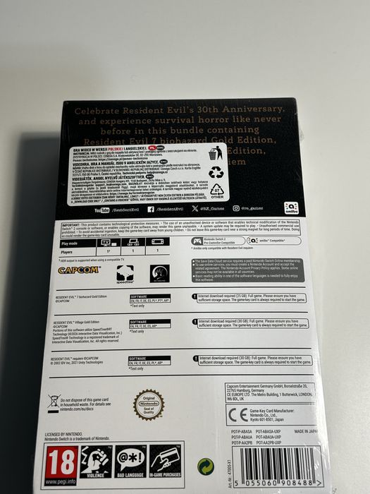 Resident Evil Generation Pack Nintendo Switch 2 (NOWE W FOLII)