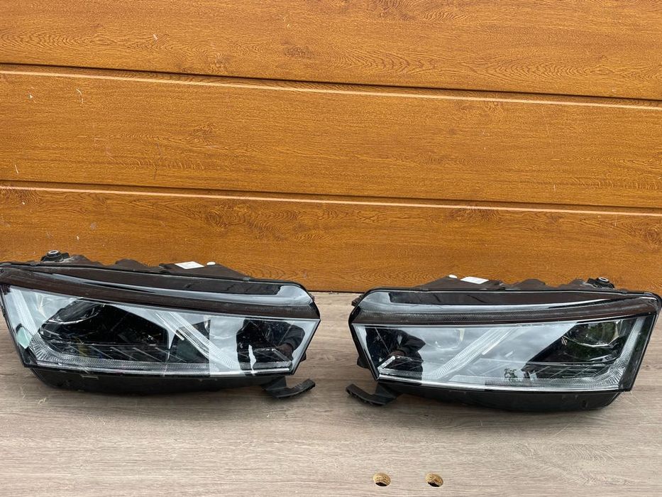 lampa lampy skoda octavia iv led uszkodzone puszki cale czyste 5e49410