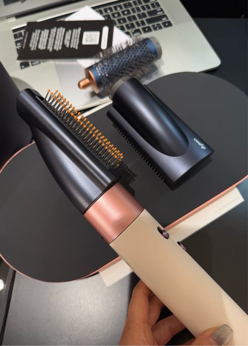 Dyson airwrap рожеве золото