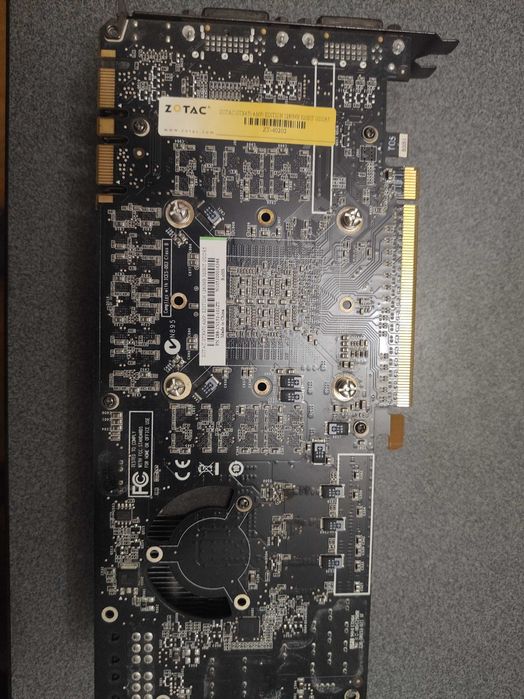 Відеокарта Zotac gtx 470 amp 1g
