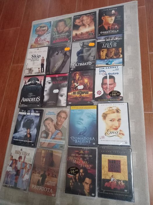 Filmes Dvd novos e embalados desde 2€