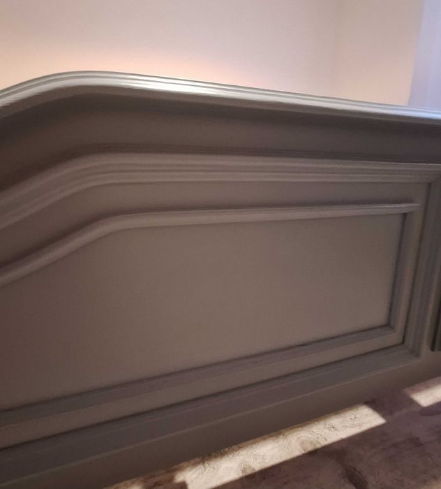 Łóżko drewniane + szafki nocne