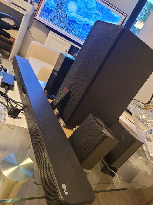 Sounddbar LG cały zestaw