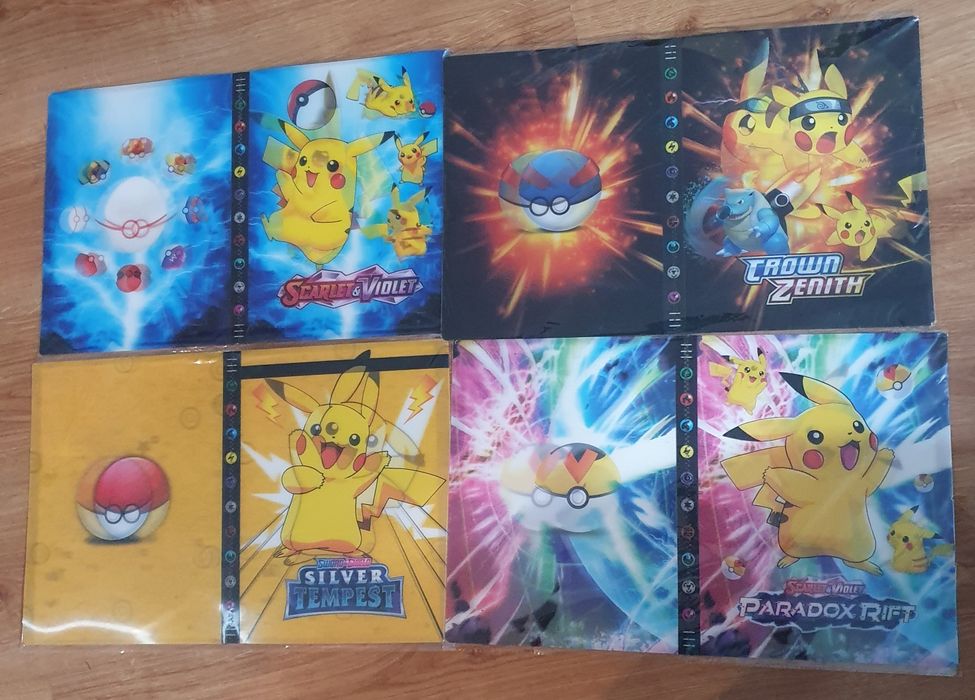 Duży album +100 kart pokemon