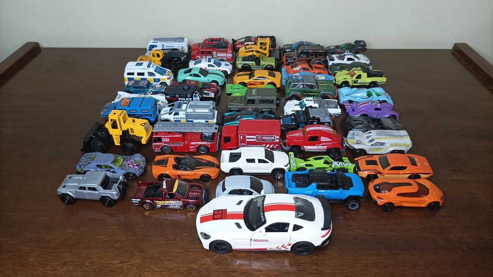 Машинки 51шт. (Hot Wheels, Matchbox, Автопром)