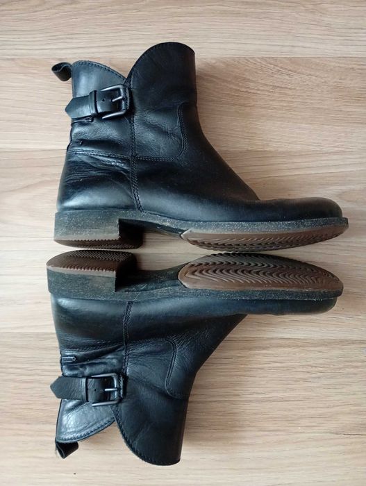 Skórzane trzewiki Ecco rozmiar 39