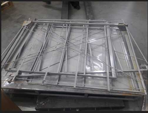 Kosz stalowy - po jednorazowym użyciu