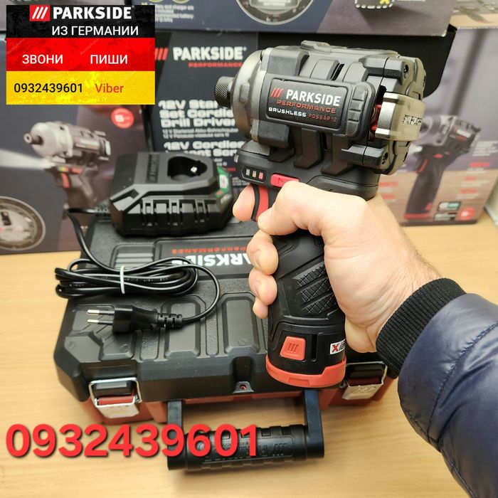 Ударный шуруповерт импакт из ГЕРМАНИИ Parkside PDSSAP 12 імпакт гайков