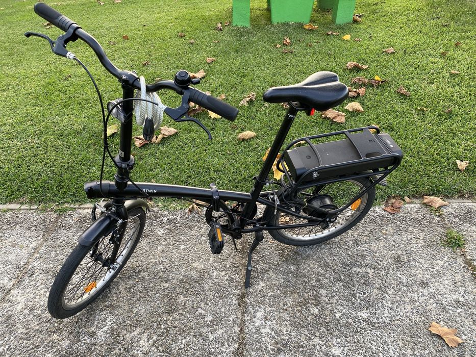 Bicicleta Elétrica Dobrável E FOLD 100 Preto
