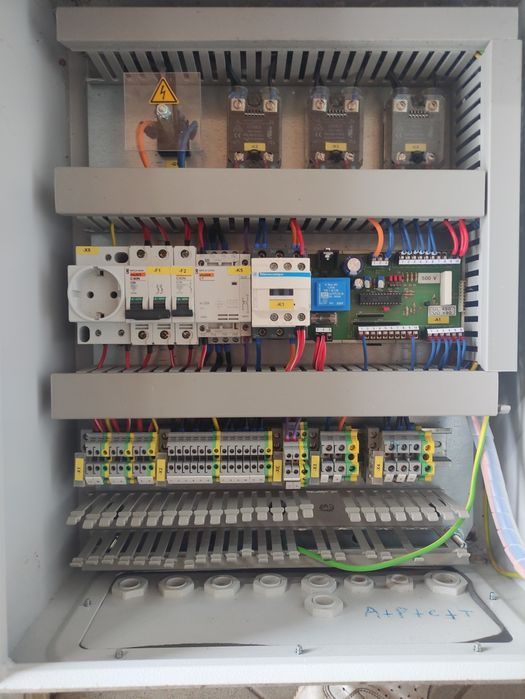 Quadro elétrico +  resistência