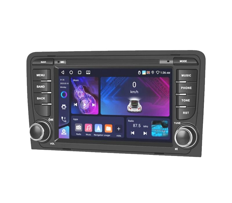 RÁDIO GPS ANDROID 13 AUDI A3 8P 03-13