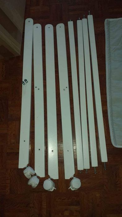 Miniberço com vestidura Fresh transpirável Ikid