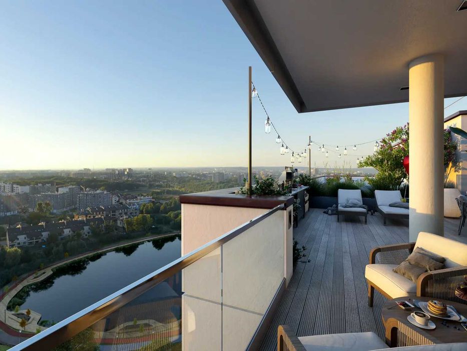 Продаж 1-кімнатної квартири в ЖК Lake View, вул. Володимира Великого 2а, Львів — без комісії