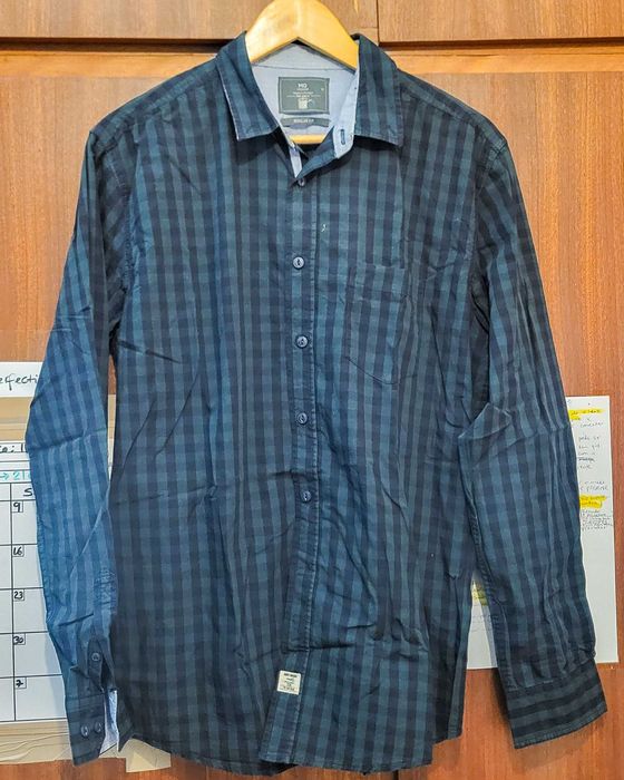 Camisa Xadrez Verde Azul MO (M)