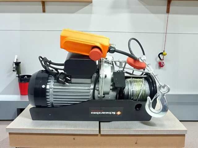 Тельфер електричний лебідка Schwarzbau 500/1000кг лебедка электрическа