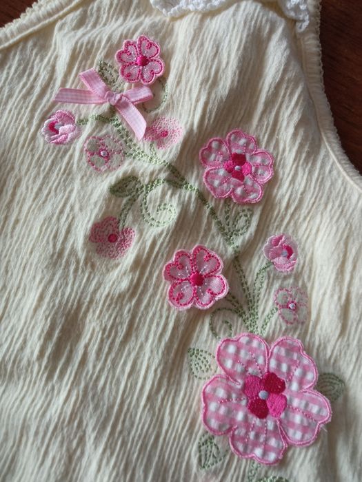 Rampers, body, sukienka, 6-9M, paka