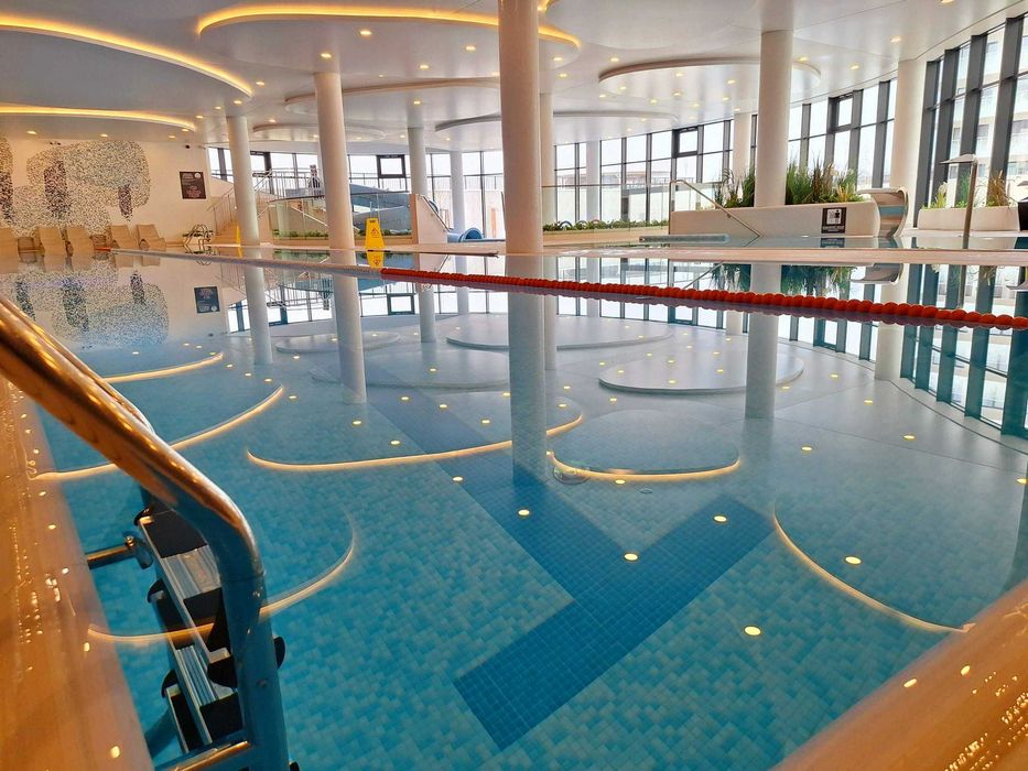 Noclegi przy plaży w Kołobrzegu – Aqua Polanki, basen, SPA i parking